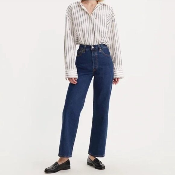Levi's Women's High Rise Jeans - Indigo - Picture 1 of 11